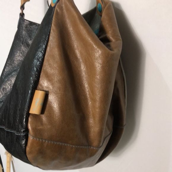 Gabs leather multi colour hobo bag - Picture 3 of 12